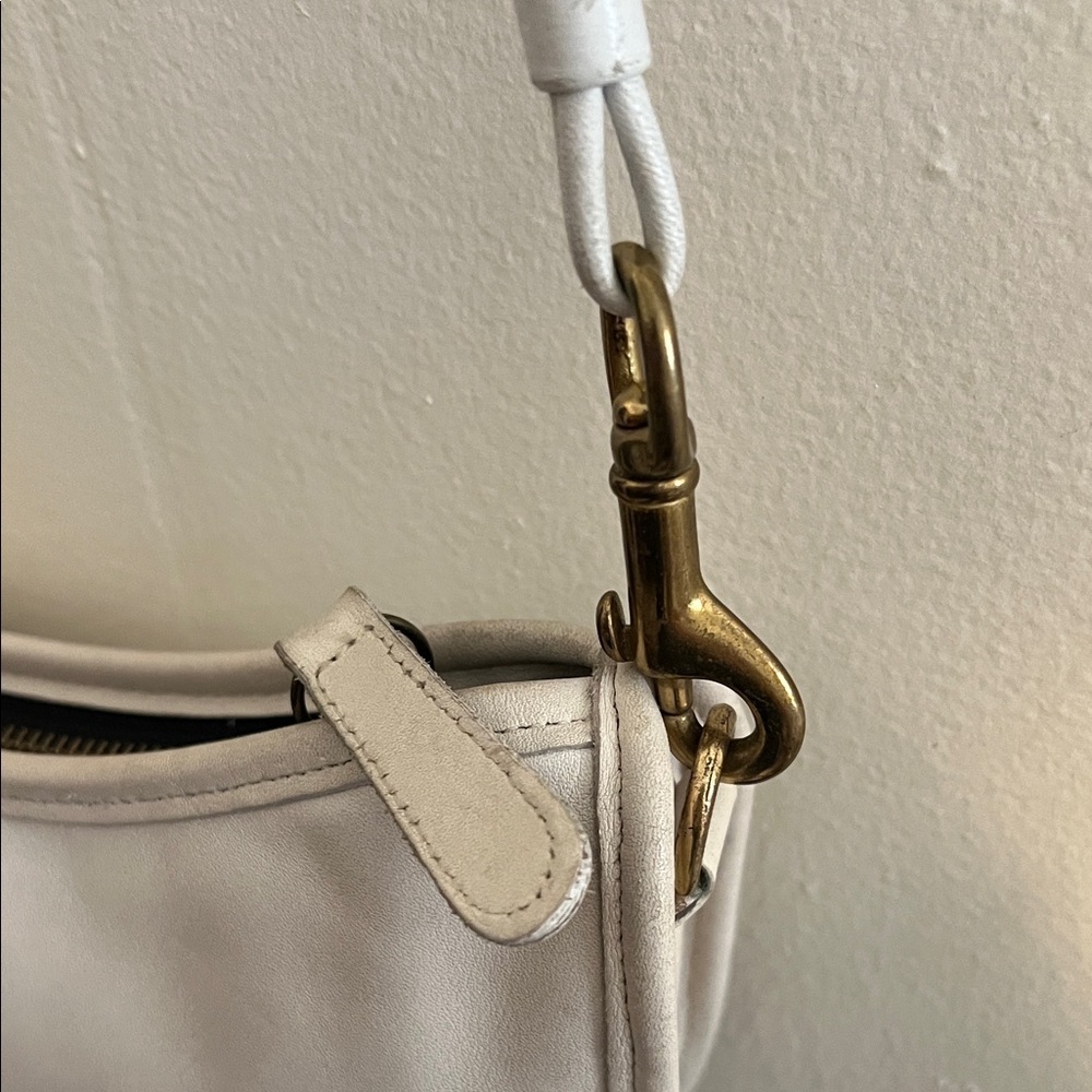 Coach cream leather Shoulder Bag - Picture 5 of 9